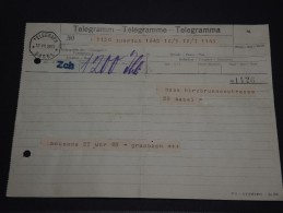 SUISSE - Télégramme - Détaillons Collection - A Voir - Lot N° 16554 - Telégrafo