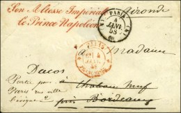 Son Altesse Impériale / Le Prince Napoléon Rouge (S. N° 5807) + Càd (N) PARIS (N) 60 Sur... - Lettres Civiles En Franchise