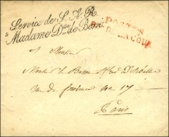 Service De SAR / 5 Madame Dsse De Berri (S. N° 4149A) Sur Lettre Avec Texte Daté De Paris 1827. - SUP.  ... - Cartas Civiles En Franquicia