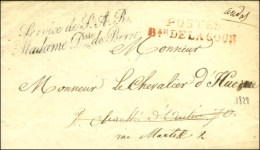 Service De SAR / ² Madame Dsse De Berri (S. N° 4147) Sur Lettre Avec Texte Daté De Paris 1828. - TB... - Lettres Civiles En Franchise