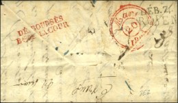 78 / CANNES Sur Lettre Pour Paris Réexpédiée à Rouen Puis à Evreux, Au Verso... - Cartas Civiles En Franquicia