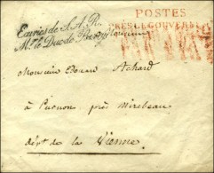 ' Ecuries De S.A.R. / Mr Le Duc De Berry ' (S N° 3650) Sur Enveloppe Sans Texte. - TB. - Cartas Civiles En Franquicia