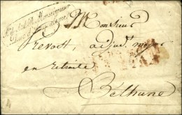 ' Sce De S.A.R. Monsieur / Duc D'Angoulême ' (S N° 3629) Sur Lettre Avec Texte Daté '' Aux... - Lettres Civiles En Franchise