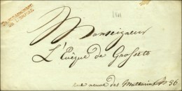 GRANDE AUMONERIE / DE L'EMPIRE Rouge (S N° 2155 C) Sur Lettre Avec Texte Daté De Paris Le 24 Juin 1811.... - Cartas Civiles En Franquicia