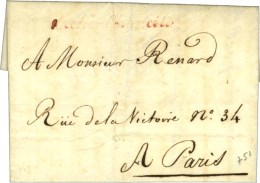 ' Archi-Chancelier ' Rouge (S N° 1741) Sur Lettre Avec Texte Daté De Paris Le 30 Frimaire An 14. - TB.  ... - Lettres Civiles En Franchise