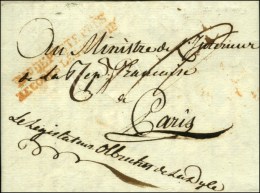 BAU DE POSTE PRES / LE CORPS LEGISLATIF Rouge (S. N° 1137) + Contreseing Manuscrit '' Le Législateur... - Lettres Civiles En Franchise