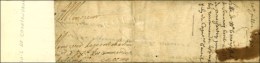 '' En Cour '' Sur Lettre Consolidée Avec Texte Daté De Paris 1620 Signée Du Maréchal De... - Cartas Civiles En Franquicia