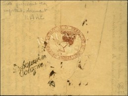 DUSSELDORF Rouge + R.N°2 Rouge Sur Lettre Pour Strasbourg. Au Verso, Déboursé De / Cologne Et... - Marques D'armée (avant 1900)