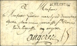 SCHLESTAT (L N° 3) Sur Lettre D'un Militaire Avec Texte Daté Le 22 Mai 1746 évoquant Le... - Sellos De La Armada (antes De 1900)
