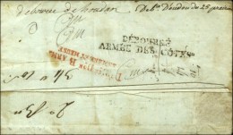 Lettre Avec Texte Daté De Paris Le 28 Floréal An 3 (belle Vignette Révolutionnaire De La... - Marques D'armée (avant 1900)
