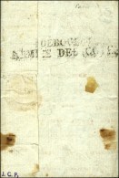 Lettre Avec Texte De Paris Daté Le 2 Frimaire An 2 Adressée à L'Armée Des Côtes... - Sellos De La Armada (antes De 1900)