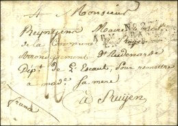 N° 27 / ARM FRANCAISe / EN ESPAGNE Sur Lettre Avec Long Texte Daté De Templeque Le 2 Mars 1809. - TB. - Marques D'armée (avant 1900)