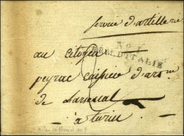 N° 1 / ARM. D'ITALIE Sur Lettre Avec Texte Daté De Milan Le 10 Floréal An 9. - TB. - Marques D'armée (avant 1900)