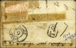 Lettre De Mirepoix Adressée Au Général Clauzel à Utrecht... - Sellos De La Armada (antes De 1900)