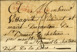 Don C HOLLANDE / TROUPES Foises Rouge Sur Lettre Avec Texte Daté De Nimègues Le 30 Janvier 1806. -... - Sellos De La Armada (antes De 1900)