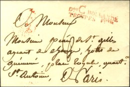 Don C HOLLANDE / TROUPES Foises Rouge (non Signalé En Rouge) Sur Lettre Avec Texte Daté De Nimegue Le... - Marques D'armée (avant 1900)
