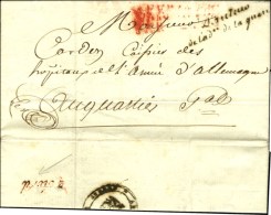 Lettre En Franchise Du Directeur De L'Administration Des Guerres Datée De Paris Le 24 Mars 1810 Pour Le... - Armeestempel (vor 1900)