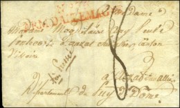 N° 36 / ARM. D'ALLEMAGNE Rouge Sur Lettre Avec Texte Daté De Seitsantelleim Le 10 Décembre. - TB.... - Marques D'armée (avant 1900)