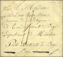 N° 15 / ARM. D'ALLEMAGNE Rouge Sur Lettre Avec Texte Daté De Castrin Le 8 Février 1812. - TB. - Marques D'armée (avant 1900)