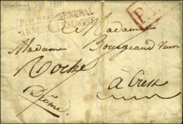 P.P. Bau GENERAL / ARM D'ALLEMAGNE Sur Lettre Avec Texte Daté Hambourg Le 23 Septembre 1811. - TB. - R. - Army Postmarks (before 1900)