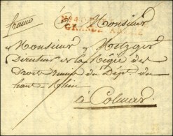 N° 40 PORT PAYE / GRANDE ARMEE (rouge) Sur LAS D'Augustin Richer (neveu Du Maréchal Lefèbvre)... - Sellos De La Armada (antes De 1900)