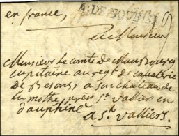 A. DE SOUBISE Sur Lettre Avec Texte Daté De Deinack Le 23/9/1757. - TB / SUP. - R.- - Army Postmarks (before 1900)