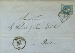Losange Ambulant / N° 29 CONV. STAT. HAYANGE / TH.CH. (55). 1869. - TB / SUP. - Railway Post