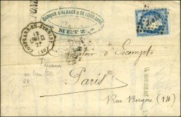 Losange AVP2 / N° 60 CONV. STAT. CONFLANS-EN-JARNISY (10) (erreur 10 Au Lieu De 52) / CONFL-CL. 1873. - TB. - Poste Ferroviaire