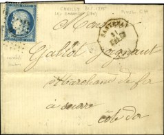 Losange MP / N° 60 CONV. STAT. SANTENAY / MOUL.CH (20) (non Signalé). 1875. - TB. - Correo Ferroviario