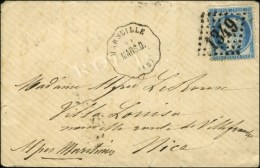 GC 1349 / N° 60 CONV. STAT. MARSEILLE / MARS.D.(12) (Cote : 300). 1876. - TB. - Railway Post