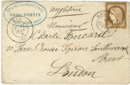 Càd GER (48) / N° 56 Sur Lettre Pour Londres. 1876. - TB / SUP. - 1849-1876: Période Classique