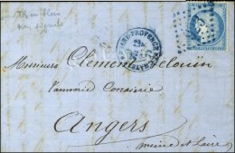 GC Bleu 923 / N° 60 Càd T 16 Bleu CHATEAU-RENARD-PROVENCE (12). 1873. - TB / SUP. - 1849-1876: Periodo Clásico
