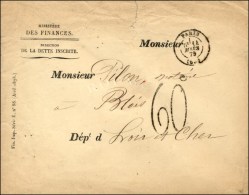 Càd PARIS (60), Taxe Tampon 60c (FL) Sur Lettre 2 Ports. 1879. - TB. - 1859-1959 Cartas & Documentos