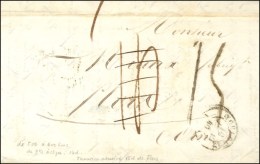 Càd T 15 TOULOUSE (30), Taxe Manuscrite 14 Rectifiée 15 Au Tampon (FL). 1846. - TB. - R. - 1859-1959 Cartas & Documentos