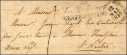 42 / La Meilleraye / CHATEAUBRIANT + Dateur A Sur Lettre Pour Nantes. 1830. (cote : 1000). - TB / SUP. - RR. - Autres & Non Classés
