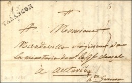 8 / Ax / TARASCON. 1825. (cote : 380). - TB / SUP. - R. - Autres & Non Classés