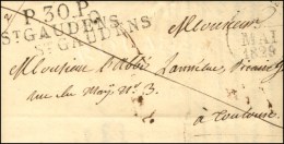 30 / ST GAUDENS Rectifiée P.30.P. / ST GAUDENS + Dateur A. 1829. - TB / SUP. - Autres & Non Classés