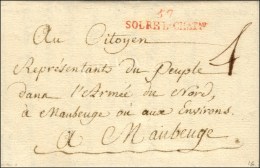 57 / SOLRE L. CHATau Rouge (Cote : 170). An 2. - TB / SUP. - Autres & Non Classés