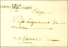 P. 54. P. / LE PORT DE LA LIBERTE (NR De Port Louis) Sur Lettre Sans Texte. - SUP. - R. - Autres & Non Classés