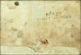 DEB. 27 / NOGENTROULEBOIS (NR De Nogent Le Roi) Sur Lettre Avec Texte Daté De Chartres. 1804. Très... - Autres & Non Classés