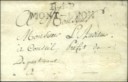 P.4.P. / MONT-LYON (NR De Mont Dauphin) Sur Lettre Avec Texte Daté La Battie. 1813. - TB. - R. - Autres & Non Classés