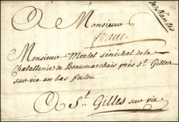 'De Nantes' + 'franc' (L N° 1A + 7A). 1768. (cote : 170). - TB / SUP. - 1701-1800: Précurseurs XVIII