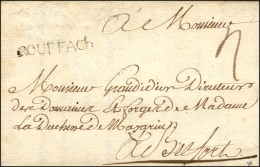 ROUFFACH (L N° 4) Sur Lettre Avec Texte Daté 'Issenheim'. 1775. (cote : 300). - TB. - 1701-1800: Précurseurs XVIII