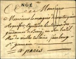 NOE Sur Lettre Avec Texte Daté La Terrasse (L N° 1) (Cote : 220). 1768. - SUP. - 1701-1800: Precursors XVIII