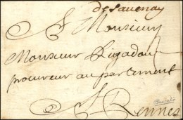 'De Savenay' (non Signalé). 1739. - TB / SUP. - R. - 1701-1800: Precursors XVIII