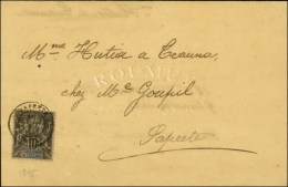 Càd PAPEETE / TAHITI / 10c Groupe Sur Lettre Locale. 1895. - TB / SUP. - Autres & Non Classés