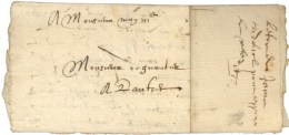 Lettre Avec Texte Daté Castres. 1577. - TB. - R. - ....-1700: Precursores