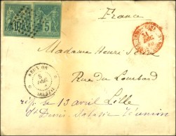 Losange / Col Gen N° 31 + 32 Càd REUNION / SALAZIE Sur Lettre Au Tarif De Militaire Pour La France.... - Autres & Non Classés