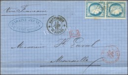 Losange MQE / CG N° 23 H Type III Càd MARTINIQUE / ST PIERRE. 1875. - SUP. - Other & Unclassified