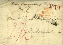 Lettre Avec Texte Daté De Gibraltar Le 7 Mai 1832 Adressée à Bielefeld. Au Recto, Mention... - Otros & Sin Clasificación